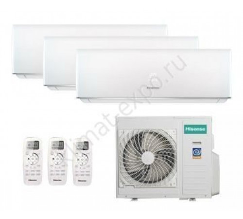 Мульти сплит система Hisense AMS-09UR4SVEDB6x2 + AMS-12UR4SVEDB65/ AAMW3-24U4SZD