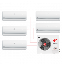 Внутренний блок инверторной мульти сплит-системы  MULTI VELA Chrome Inverter (RCI-VM18HN/IN) RCI-VM18HN/IN