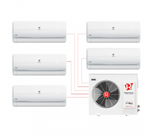 Внутренний блок инверторной мульти сплит-системы  MULTI VELA Chrome Inverter (RCI-VM18HN/IN) RCI-VM18HN/IN